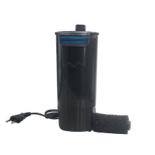 Aquarium Internal Filter 3 To 20 Gallons, for Turtle Tanks, Reptiles, Amphibians, Frog, Cichlids, Newt Or Fish Tank