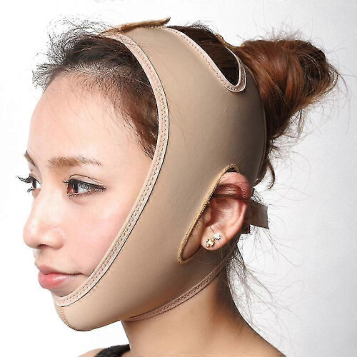(M) V Line Shaping Face Masks Double Chin Reducer Strap 2