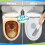 Pumice Stone Toilet Bowl Cleaner - Cleaning Stones Refills (4 Pack) 4