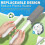 Pumice Stone Toilet Bowl Cleaner - Cleaning Stones Refills (4 Pack) 2