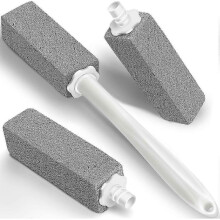 Pumice Stone Toilet Bowl Cleaner - Cleaning Stones Refills (4 Pack)