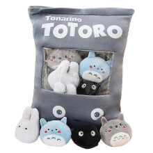 Cute Snack Pillow Stuffed Animal Toys Pudding Decorative Removable Kitty Cat Dolls Creative Toy Gifts