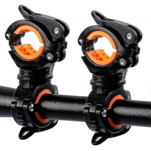 Bicycle Flashlight Holder, 360 Rotation, Mountain Bike Led Flashlight Holder, Mounting