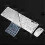 Wireless Slim White Keyboard + Wireless Optical Mouse Set for Pc And Laptop 2