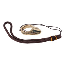 Archery Thumb Rings Brass Finger Guard with AntiLost Rope Outdoor Hunting 18