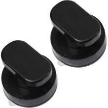 Suction Cup Handle Reusable Suction Cup Door Handle for Glass Door Drawer Cabinet Refrigerator Door Balcony Door (pack Of 2