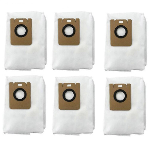 6pcs Dust Bags for Xiaomi Dreame Bot D10 Plus