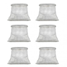 (12PCS) 6pcs Stainless Steel 5 Gallon Garden Vole Plant Root Protector Guard Basket Tree