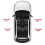 Car Gear Shift Lever Panel Trim Strip for IX35 2010-2017 3