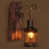 Archaize Industrial Wood Wall Sconce Light Rustic Wall Lamp Decorate 2