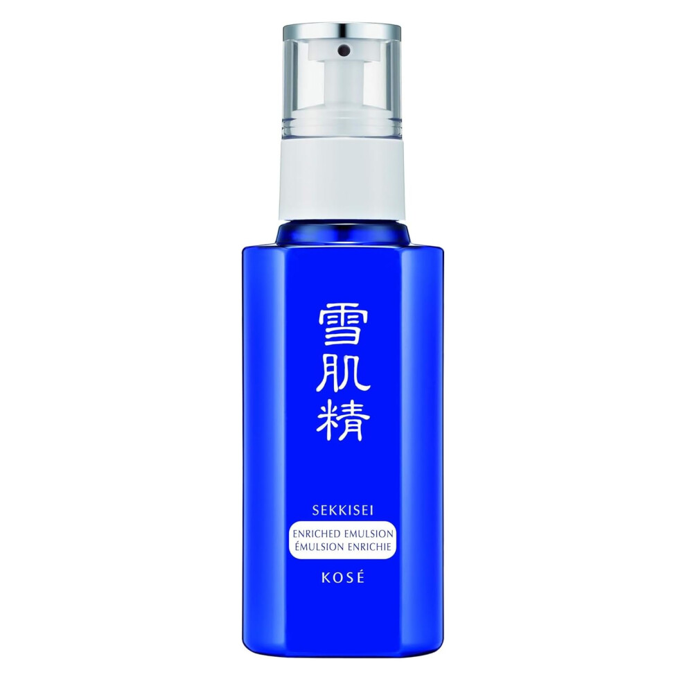 Sekkisei Emulsion Enriched Hydrating Face Cream Serum, 4.7 Ounce
