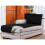 L Shaped Chaise Lounge Couch Cover Sofa Slipcover Sofa Protector Black 2