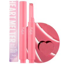 Lucidalabbra Kaja - Cuore che scioglie | Finitura lucida ad alta brillantezza Giocoso Bubblegum Pink Idrata 02 Sweet Talk 0,04 Oz