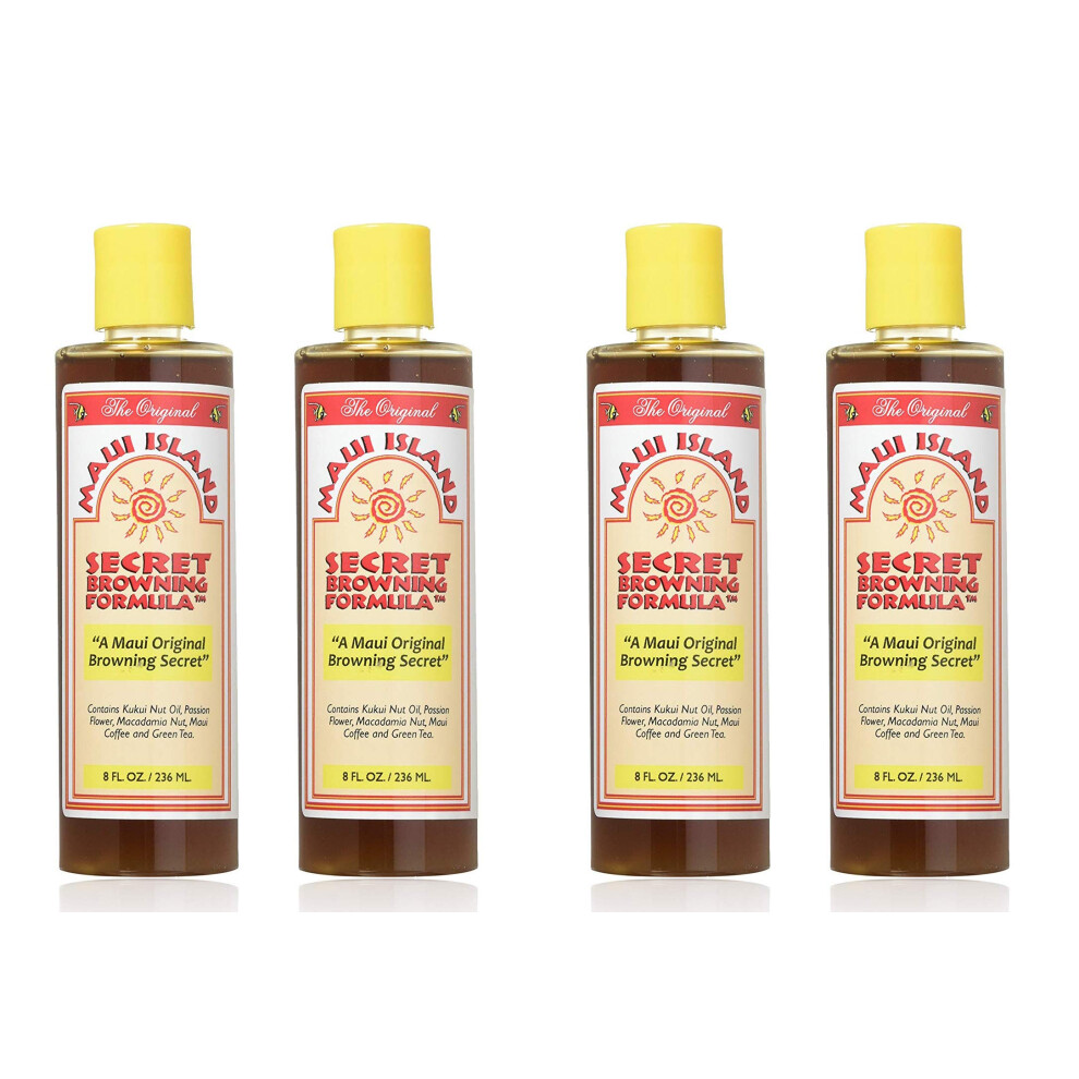Maui Island Secret Browning Formula 8 Oz 4 Pack
