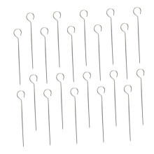 stainless steel grill skewers for meat sticks rust silver