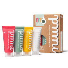 nuud Family Pack | 4 x 20ml | value deal | natural vegan cream deodorant effective for 3 days no perfume no aluminium no alcohol for women