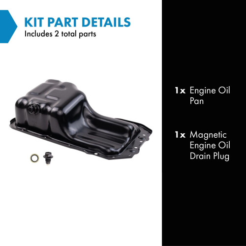 Crter de leo do motor TRQ compatvel com Mazda 2 2011-2014 1