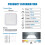 Living And Home 18W LED Ceiling Light, 6500K 7