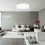 Living And Home 24W LED Round Ceiling Light with Remote Control, 3000K-6500K Dimmable 1