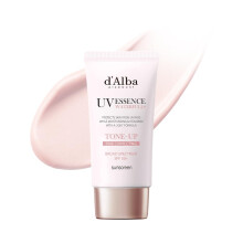d'alba Piedmont Waterfull Tone-Up Sunscreen Serum BROAD SPECTRUM SPF 50 + Korean Sunscreen for Face  All Skin Tones  Sweat Proof Formula (1.69 fl