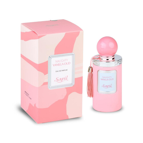 Sapil Naughty Vanilla Oud Eau De Parfum per Donne - Profumo Dolce e Persistente con Muschio, Ambra e Oud 1