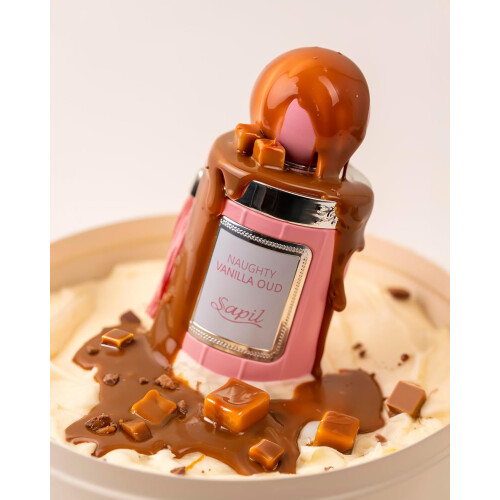Sapil Naughty Vanilla Oud Eau De Parfum per Donne - Profumo Dolce e Persistente con Muschio, Ambra e Oud 2