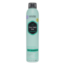 HASK Tea Tree Verkwikkende droge shampoo voor vette, jeukende hoofdhuid - Absorbeert olie Herbalanceert de hoofdhuid Hypoallergeen Geen sulfaten of p