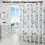 (Blue Grid, 150x200cm) Leaf Pattern Geometric Peva Shower Curtain Waterproof Moldproof Bathroom Divider 1