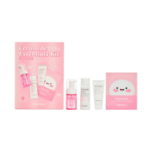 TONYMOLY Wonder Ceramide Mochi Essentials Kit - 4-delige set met Toner, Crème, Reiniger & Oogmaskers