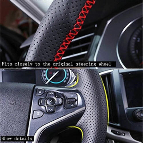 Anpassa rattskydd i mikrofiberläder för Land Rover Discovery 3 4 Freelander 2 Range 1