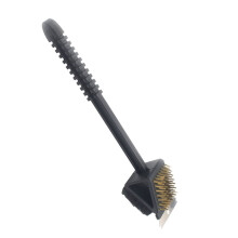 BBQ Grill Brush 3 in 1 Multifunctional Copper Wire Picnic Cleaning Brush with Scraper, Wire Grill Cleaner
