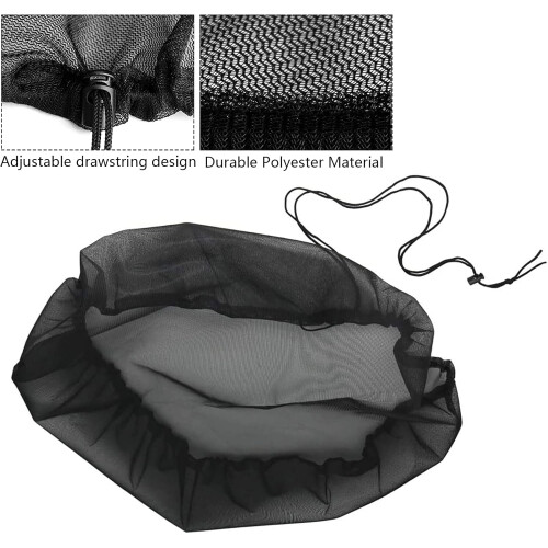 Pack of 2 Rain Butt Net, Adjustable Cover with Drawstring (Ø80cm) 1