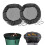Pack of 2 Rain Butt Net, Adjustable Cover with Drawstring (Ø80cm) 1
