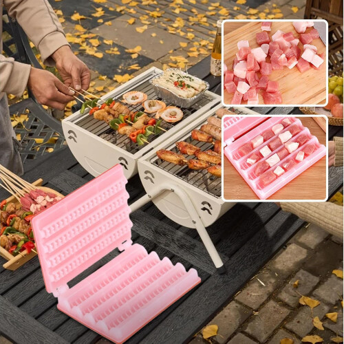 Grilling Skewers, Meat String Maker, Easy Use BBQ Tool 2