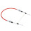 Excavator Throttle Motor Control Cable No Deformation Throttle Valve Cable Replacement for Hitachi EX230 4