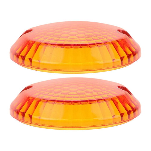Motorbike Turn Lamp Protector ABS Material Enhance Safety 2Pcs