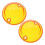 Motorbike Turn Lamp Protector ABS Material Enhance Safety 2Pcs 3