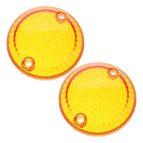 Motorbike Turn Lamp Protector ABS Material Enhance Safety 2Pcs 2