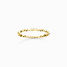 Thomas Sabo - TR2122-413-12-58 - Bague - Femmes - 925er Argent plaqué or jaune - taille de la bague 58