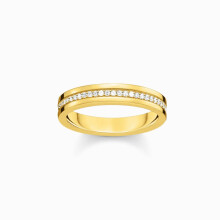 Thomas Sabo - TR2117-414-14-54 - Ring - Dames - 925er Zilver geel verguld - ringmaat 54