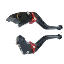 Applies to HONDA CBR929RR 2000 - 2001 SHORT BLACK BRAKE & CLUTCH LEVERS SET ROAD TRACK S17T