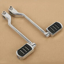 Chrom Ferse Kappe Schalthebel Shifter Peg Für Harley Softail Touring Electra Glide