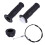 Motorbike Throttle Handle Grip Set For Motorcycle Modification Featuring Speed Adjustment Black Plastic 2