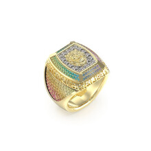 Guess - JUMR05034JWYGMC62 - Ring - Men - Lion King - Ringsize 62