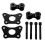 Handlebar Riser for Can Am Spyder, Aluminum Handle Bar Riser Extension Kit for Can-Am Spyder RT RTs 3