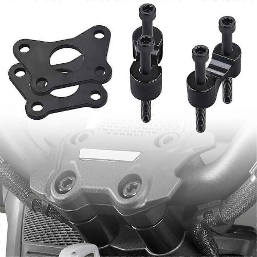 Handlebar Riser for Can Am Spyder, Aluminum Handle Bar Riser Extension Kit for Can-Am Spyder RT RTs 1