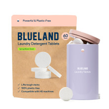 BLUELISLER LAUDRIE Tablets dtergents Dmarrter Set 60 Count avec tain Spring Bloom Scent Plastique Ferts de gousses cologiques en plastique Li