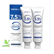 Impostare dentifrici di idrossiapatite a 2 pacchetti per protezione dello smalto e rafforzamento del denti MINT MINT FRESH FRESH USA