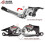 Suitable For Yamaha Yzf-r6 1999-2004 Modified Adjustable Foldable Retractable Brake Horns 4