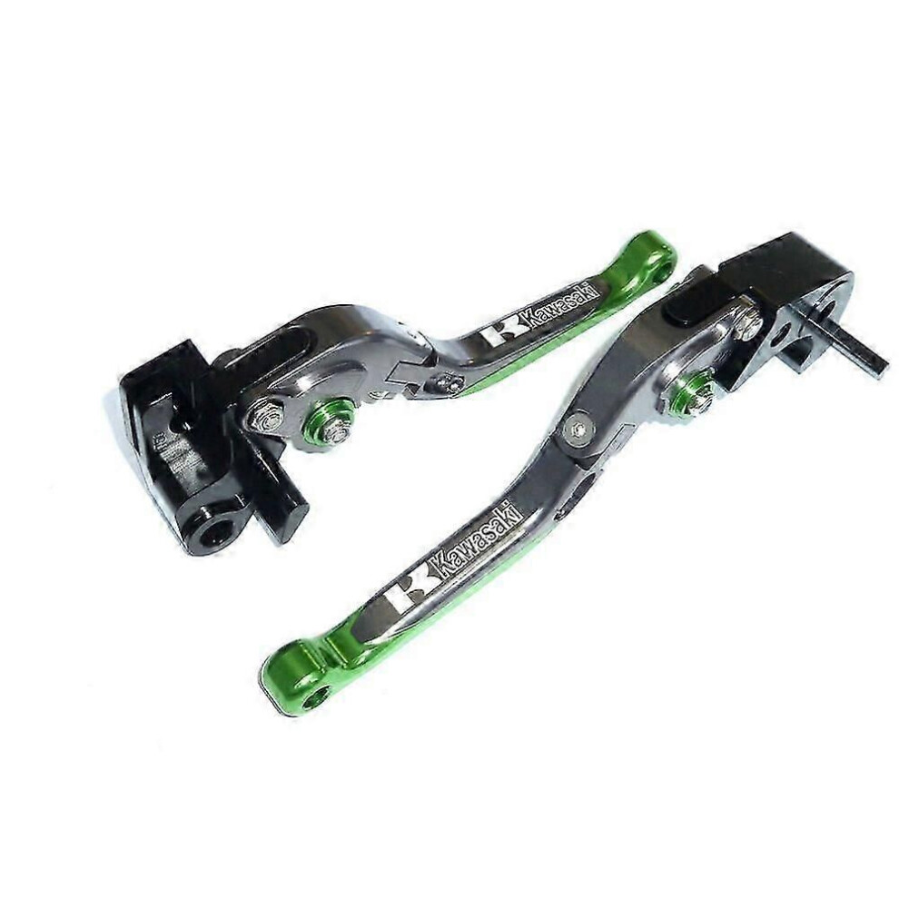 Leviers Frein Embrayage Pliables Extensibles CNC Pour Kawasaki Z750 / Z750S / Z750R 2007-2012 – Noir/Vert/Bleu/Rouge
